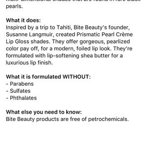 Bite beauty Makeup - π¦ Bite Beauty lip gloss in Gold Bite beauty Makeup - π¦ Bite Beauty lip gloss in Gold